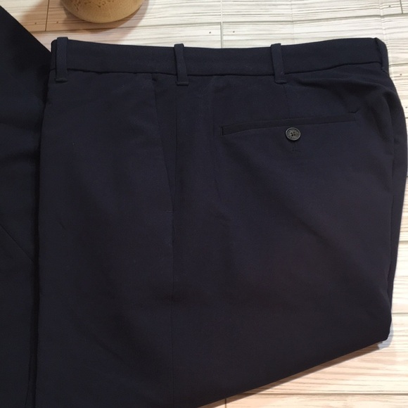 IZOD flat front dress pant - Picture 2 of 10